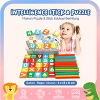 Puzzle Magnet Belajar Berhitung Anak Intelligence Stick