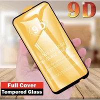 TEMPER TEMPERED GLASS FULL LEM 5D 9D Vivo Y71 Black