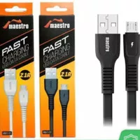Kabel Data Micro Fast Charging Vgen Maestro, Kabel Data USB Micro 2,1A