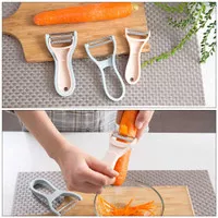 Pisau Dapur Pengupas Kulit PEELER / Alat Kupas Buah & Sayur Murah