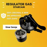 Kepala gas / Regulator Gas Starcam / Star Cam Tekanan Rendah SC- 23M