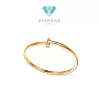 T1 Bangle Narrow gold 18K Diamond Jewelry