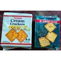 Khong Guan Cream Crackers / Khong Guan Sugar Puff Malkist / Biskuit