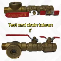 Test and drain valve 1 inch taiwan