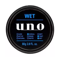 SHISEIDO UNO Wet Effector Hair Styling Wax (hard & natural finish) 80g