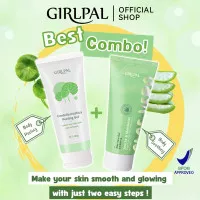 GIRLPAL Centella Asiatica Peeling Gel + Aloe Vera Gel|COMBO PAKET