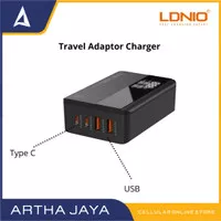 LDNIO Desktop Charger A4808Q LED Display 4 Port USB Super Fast Charge