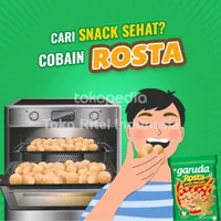 Garuda Rosta Kacang Panggang/Kacang Rosta Renceng (10x11gr)/Rosta Bawa