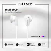 SONY MDR-E9LP White Ex Ear Earphone / E9 LP / MDRE9 / E9-LP