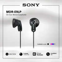 SONY MDR-E9LP Black Ex Ear Earphone / E9 LP / MDRE9 / E9-LP
