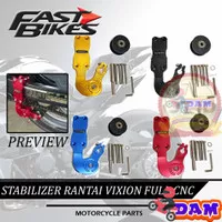 STABILIZER RANTAI FULL CNC PENAHAN RANTAI MOTOR VIXION BEBEK DLL