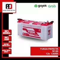 Aki Mobil YUASA PAFECTA N120 / N-120 / N 120 - Aki GENERATOR GENSET