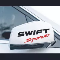 cutting sticker mobil suzuki swift sport stiker kaca spion mobil top