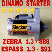 DINAMO STARTER DAIHATSU ZEBRA 1.3 S89 ESPASS 1.3 S91 MOTOR STATER