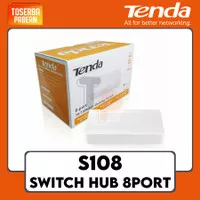 Switch Hub S108 8Port 10/100 Fast Ethernet RJ45 LAN 108