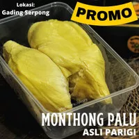 Durian Monthong Palu / Montong Palu Asli 500 gr/ Durian kupas / Durpas