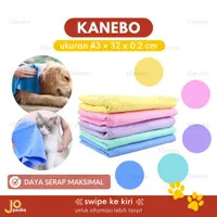 KANEBO Handuk Mandi Kucing Anjing Kelinci Lap Mandi Hewan Pet Towel