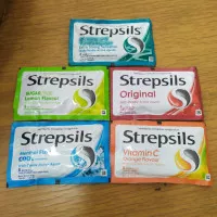 Strepsils orange vitamin c isi 8 butir permen