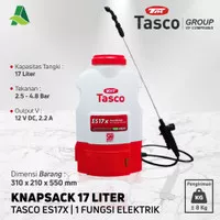 Knapsack Sprayer Semprot Hama 17 Liter Elektrik Tasco ES17X 1 Fungsi