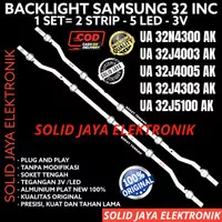 BACKLIGHT TV LED SAMSUNG 32 INC UA32J4005 UA32J4303 DK LAMPU BL 5K 3V