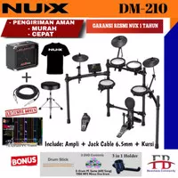 Drum elektrik NUX DM210 / DM 210 Electric Drum Original