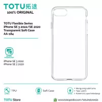 TOTU iPhone SE3 2022/SE 2 2020 Case Slim Tipis Transparent Case Bening