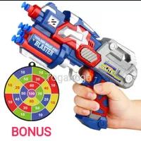 Mainan Pistol Tembakan Soft Gun dengan Peluru Busa mainan Anak-anak