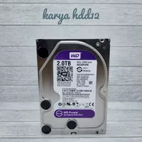 hardisk Internal 2tb wd purple hdd sata 3,5 inchi