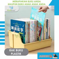Rak Box Penyimpanan Buku File Box Plastik Serbaguna Storage Fordable