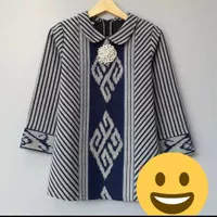 blouse tenun etnik baju tenun jepara BTB52