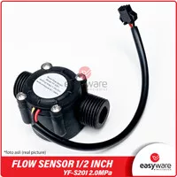 WATER FLOW SENSOR 0.5 INCH YF-S201 FLOW SENSOR PLASTIK