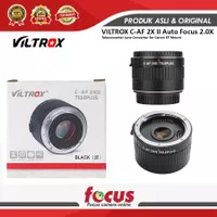 Viltrox C-AF 2X Teleplus Teleconverter Extender for DSLR Canon EF Lens