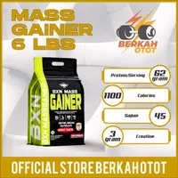 bxn gainer 7.5 lbs 15 susu fitnes/suplemen fitnes mass gainer