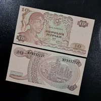 Uang kuno 10 rupiah jenderal Sudirman thn 1968