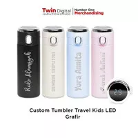 Tumbler Termos Custom Botol Minum Anak Grafir - Travel Kids LED Grafir