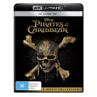 Pirates of the Caribbean 5-Movie Collection (4K UHD Blu-ray) - Bluray