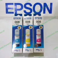 Tinta Epson Original 100% 008 CMY Pigment | Tinta Epson 008 Warna