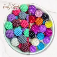 (20g) Manik Mote Berry Bulat Mutiara Beri Warna-Warni / DIY Craft