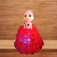 Boneka Princess Puteri Cantik Menyala LED Mainan Anak lucu Ready