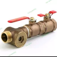 TEST DRAIN/SIGHT GLASS 3IN1 INSPEKTOR TEST VALVE 1INCH MERK RISER