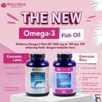 wellness omega 3 fish oil 1000mg isi 150