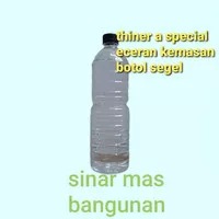 Thiner A special eceran 1 liter kemasan botol segel,thiner a spesial 1