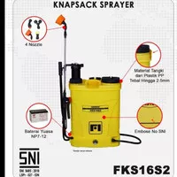 Knapsack Sprayer Semprot Hama elektrik FIRMAN FKS16S 2IN1 SNI