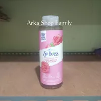 ST IVES Body Wash Rose Water Aloe Vera Sabun Mandi Cair Botol 473ml