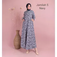 Medz Store Maxi Jamilah 5 Gamis Syari Fashion Wanita Dewasa (Busui)