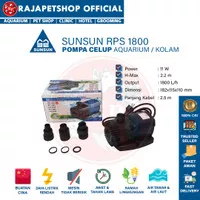 ( POMPA AIR ) SUNSUN RPS 1800 SUBMERSIBLE WATER PUMP KOLAM AQUARIUM