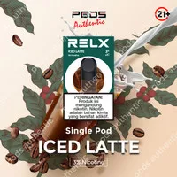 RELX Single pod cotton - Ice Latte 1 pack isi 1 pod