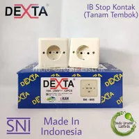 IB Stop Kontak Arde Dexta Saklar Stop Kontak Arde Tanam Tembok Dexta