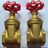 Gate valve 2 inch kuningan yuta