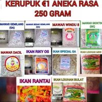 Kerupuk Aneka Rasa 1 250 Gram